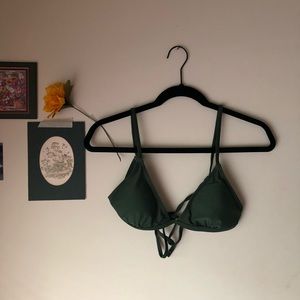 Green Bikini Top